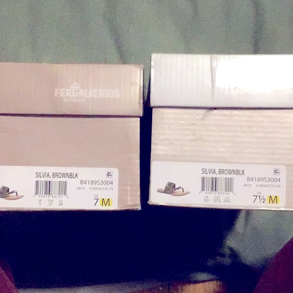 HP*Fergalicious! Fergie Snake skin print sandals🐍 - Picture 5 of 5